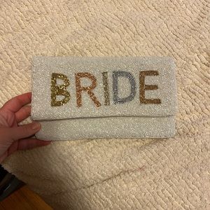 Bride crossbody/clutch